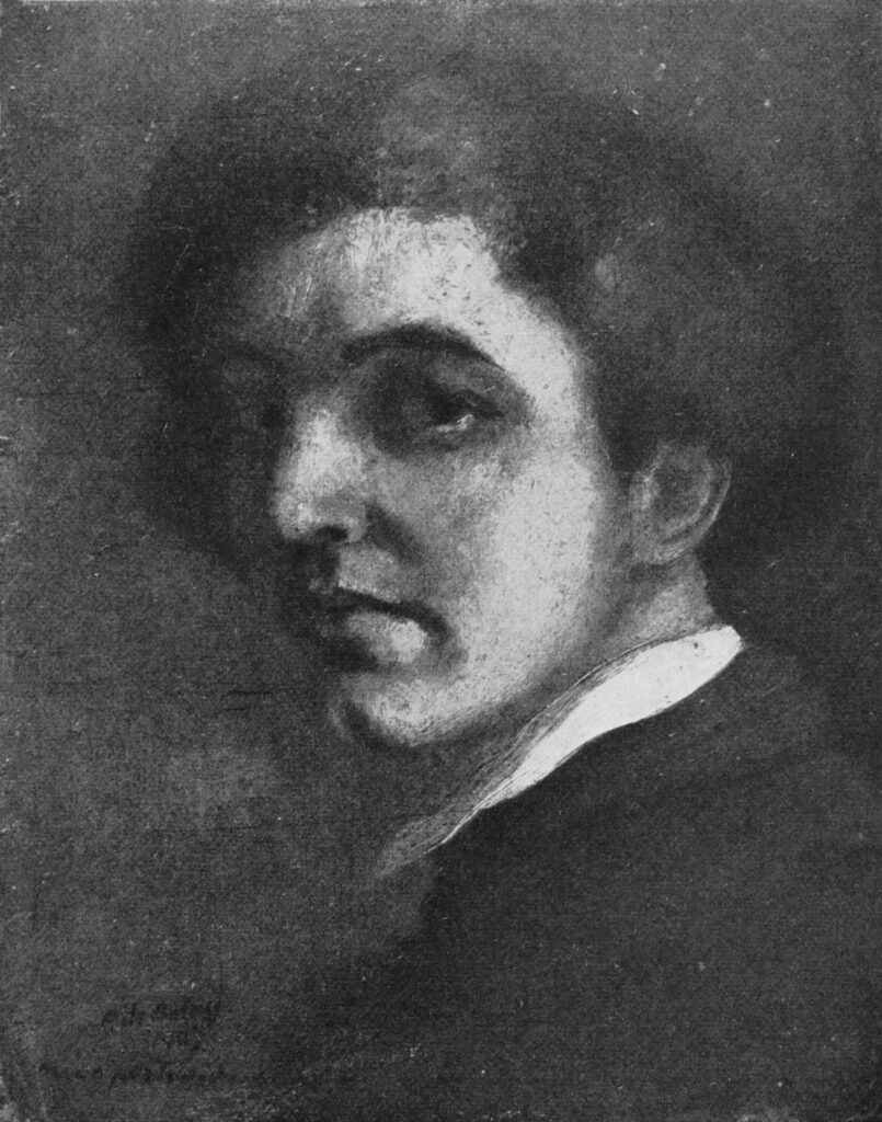 Autoportrait 1917 Pierre De Belay