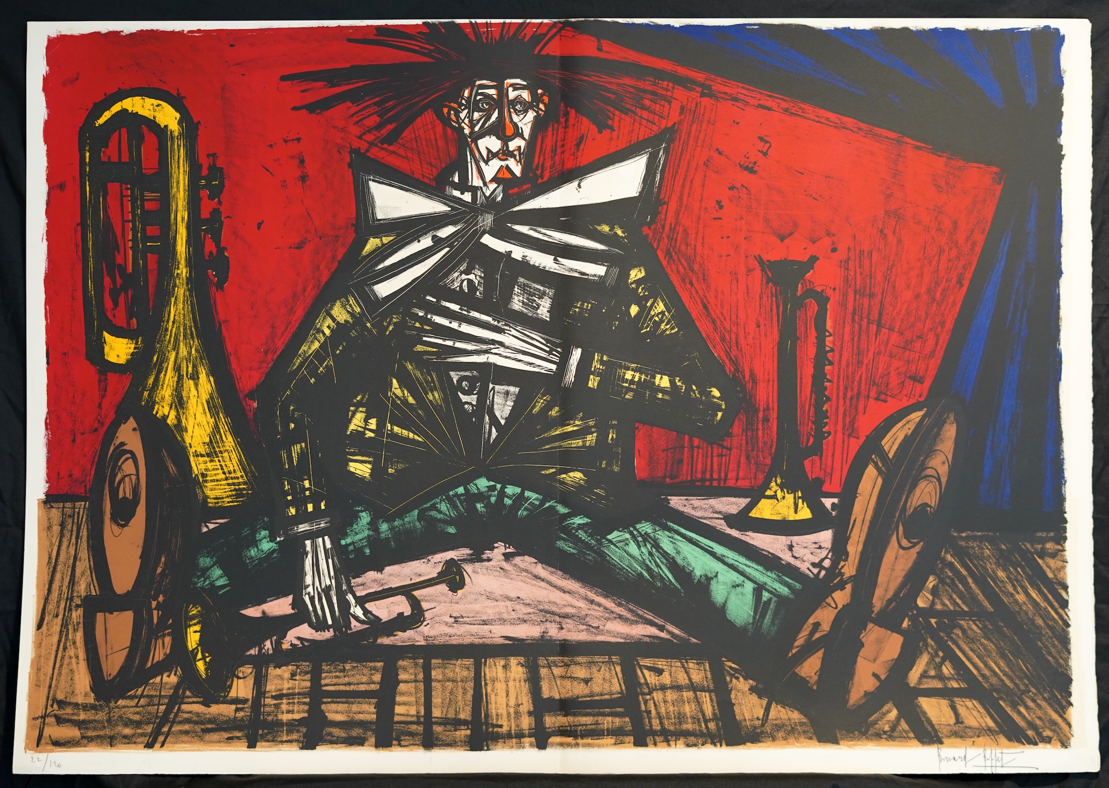 Bernard Buffet, Le Final, 72 x 102 cm